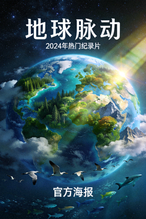 2024年热门纪录片《地球脉动》官方海报